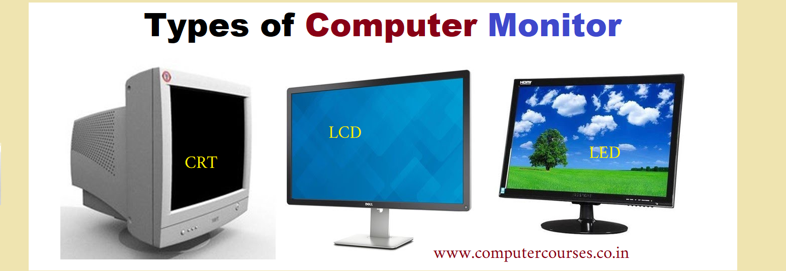 types of monitor